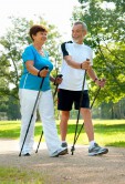 A nordic walking túrabot