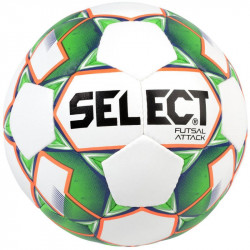 Futsal labda Select Attack fehér-zöld Sportszer Select