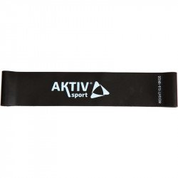 Láberősítő gumihurok Aktivsport fekete extra erős Aktivsport® termékek Aktivsport