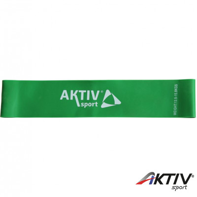 Láberősítő gumihurok Aktivsport zöld erős
