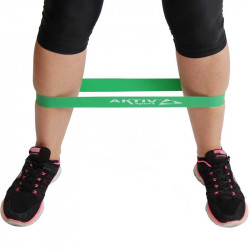 Láberősítő gumihurok Aktivsport zöld erős