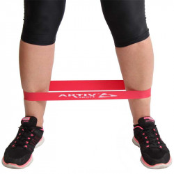 Láberősítő gumihurok Aktivsport piros gyenge