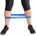 Láberősítő gumihurok Aktivsport kék közepes