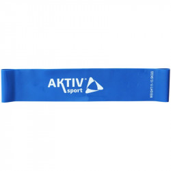 Láberősítő gumihurok Aktivsport kék közepes Aktivsport® termékek Aktivsport