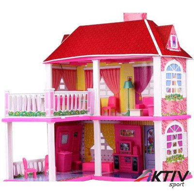 Csomagolás sérült babaház bútorokkal 82x25,5x80 cm