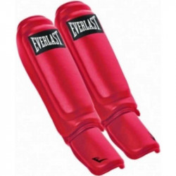 Műbőr Sípcsont- és Lábfejvédő Everlast piros Sportszer Everlast