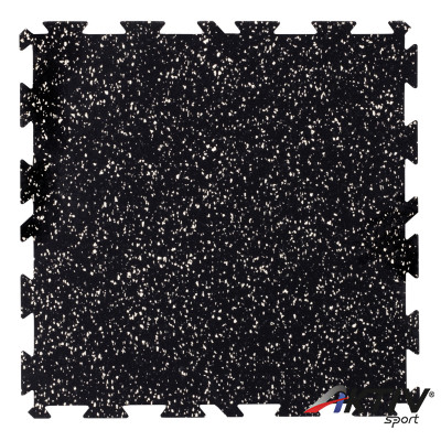 Talajvédő szőnyeg Trendy 50x50x0,8 cm gumi fehér