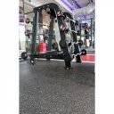 Talajvédő szőnyeg Trendy 50x50x0,8 cm gumi fehér