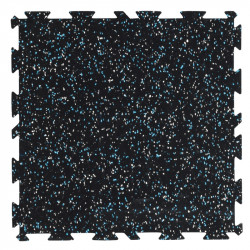 Talajvédő szőnyeg Trendy 50x50x0,8 cm gumi fehér-kék Sportszer Trendy