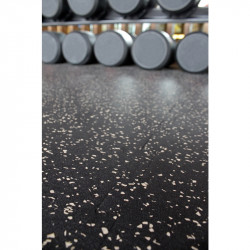 Talajvédő szőnyeg Trendy 50x50x0,8 cm gumi fehér-kék-narancssárga