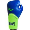 Edzőkesztyű Everlast Pro Style Elite kék-zöld