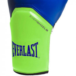 Edzőkesztyű Everlast Pro Style Elite kék-zöld