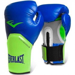 Edzőkesztyű Everlast Pro Style Elite kék-zöld Sportszer Everlast