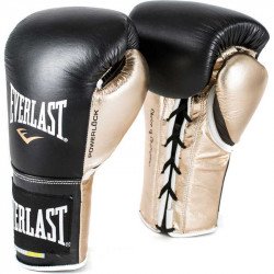 Bokszkesztyű Everlast Everstrikefekete-arany Sportszer Everlast