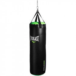 Bokszzsák Everlast Nevatear fekete-zöld töltött Sportszer Everlast