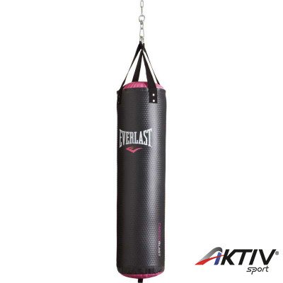Bokszzsák Everlast Cardioblastfekete-pink töltött
