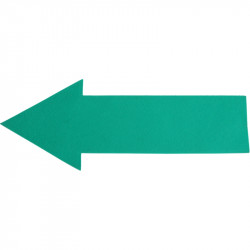 Nyíl alakú padlójelölő szett Aktivsport