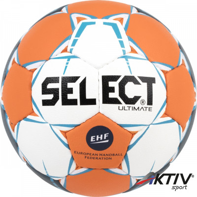 Kézilabda Select Ultimate 2018 narancs-fehér méret: 2