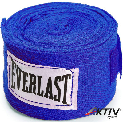 Pamut bandázs Everlast 2,75 m kék