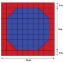 Tatami szőnyeg Amaya 100x100x4 cm