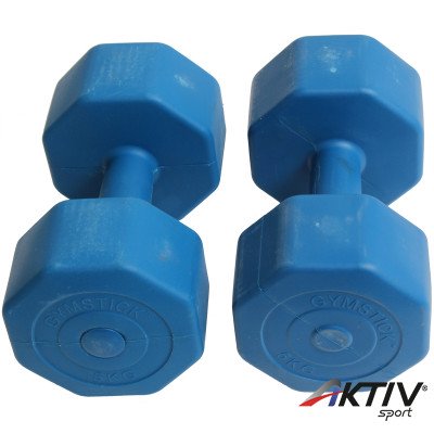 Szépséghibás kézisúlyzó Gymstick Active vynil 2x5 kg
