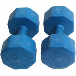 Szépséghibás kézisúlyzó Gymstick Active vynil 2x5 kg Fitness Gymstick