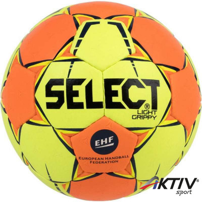 Kézilabda Select Light Grippy 2018 sárga-narancssárga méret: 0