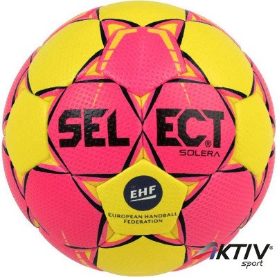 Kézilabda Select Solera pink-sárga 2018 méret: 3