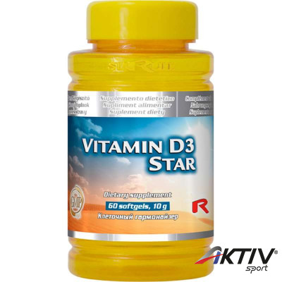 Vitamin D3 Star 60 tabletta