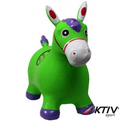 Ugráló póni 60 cm zöld