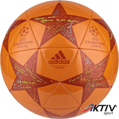 Focilabda Adidas Bajnokok Ligája Final Bajnokok Ligája Döntő narancs 16 méret 4