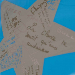 Focilabda Adidas Champions League Final Bajnokok Ligája Döntő 2016 kék méret: 4