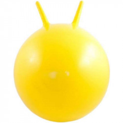 Ugráló labda 45 cm sárga Játék