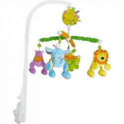 Dzsungelbarátok kiságyra zenélő Bébi kiegészítők Biba Toys