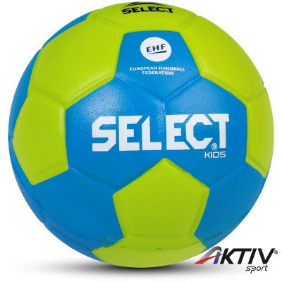Szivacs kézilabda Select Kids lime-kék U8