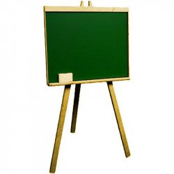 Mágnes rajztábla fa állványos 93 cm Játék Regio