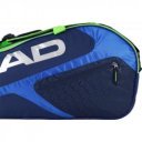 Tenisztáska Head Elite 6R Combi kék-zöld