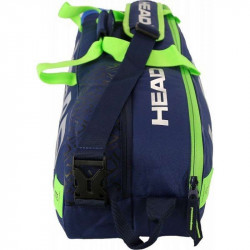 Tenisztáska Head Elite 6R Combi kék-zöld