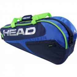 Tenisztáska Head Elite 6R Combi kék-zöld