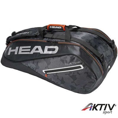 Tenisztáska Head Tour Team 9R Supercombi fekete