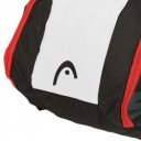 Tenisztáska Head Djokovic 9R Supercombi fekete-fehér-piros