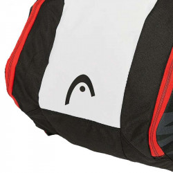 Tenisztáska Head Djokovic 9R Supercombi fekete-fehér-piros