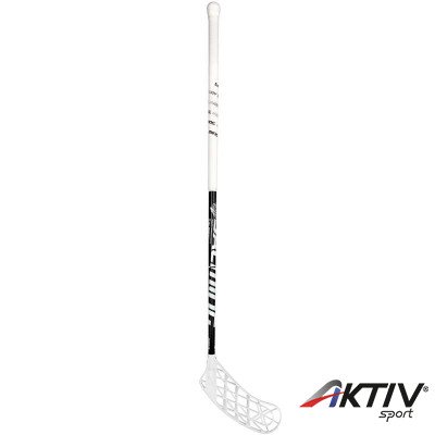 Floorball ütő Salming Campus Shooter 30 fekete-fehér balos 100 cm