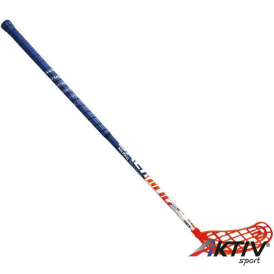 Floorball ütő Salming Aero Z navy-narancs jobbos 92 cm
