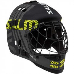 Floorball kapusmaszk Salming Core Helmet gyerek fekete Sportszer Salming