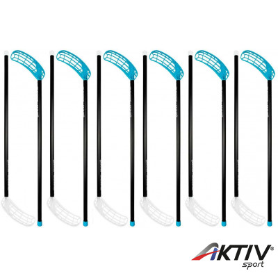 Floorball ütő szett Salming Campus 55 kék 95 cm 12 db