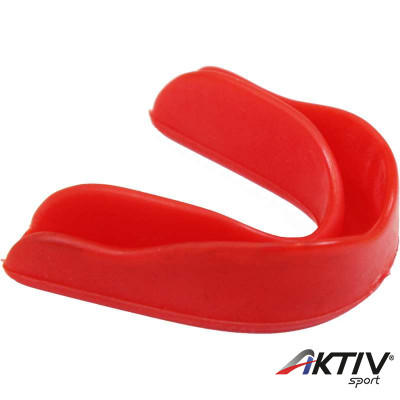 Aktivsport fogvédő egysoros gyerek piros