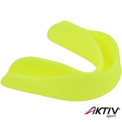 Aktivsport fogvédő egysoros gyerek sárga