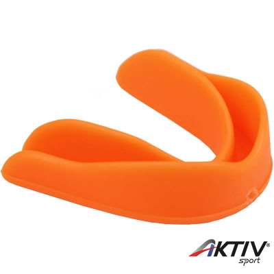 Aktivsport fogvédő egysoros gyerek narancs