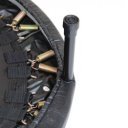 Trambulin 91 cm fekete